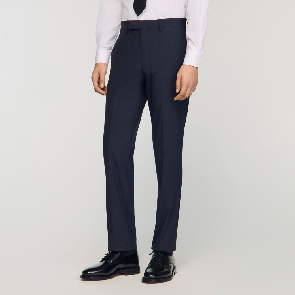 Pantalon de costume en laine