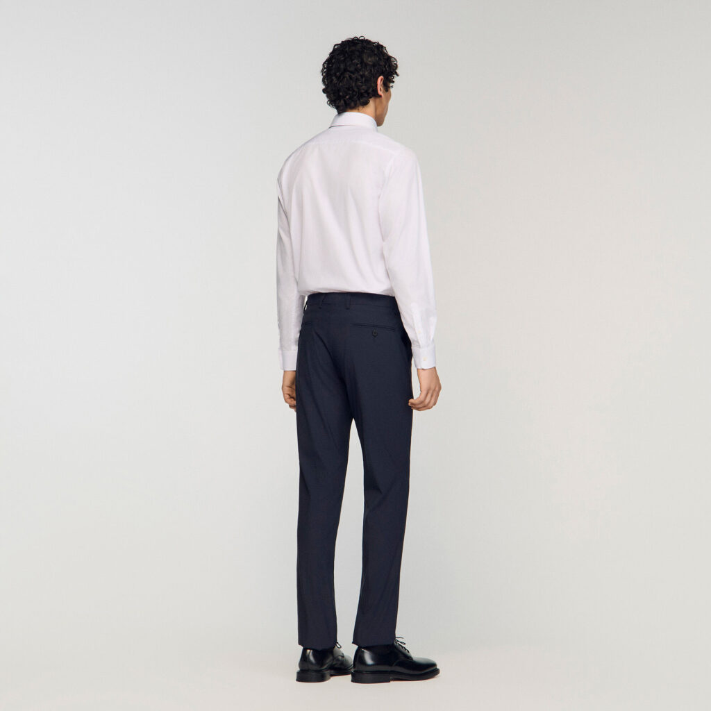 Pantalon de costume en laine