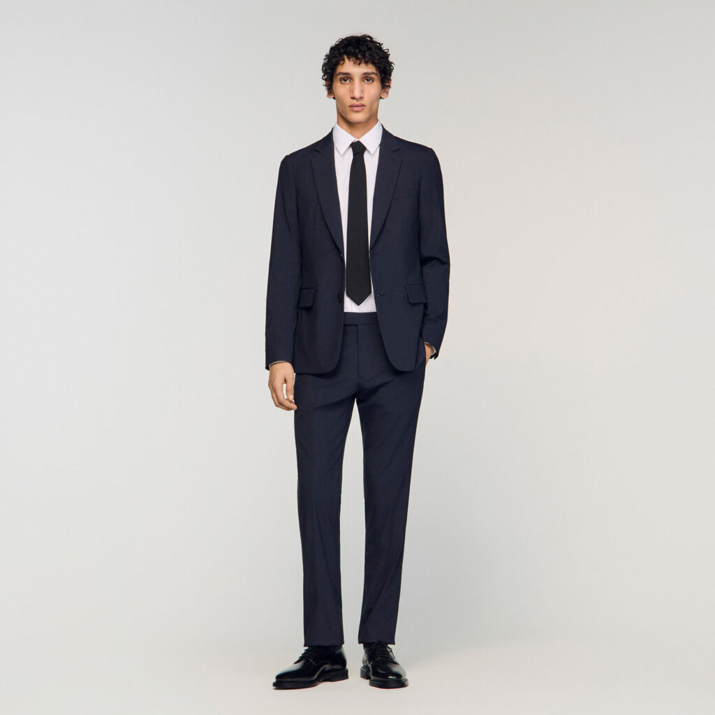 Pantalon de costume en laine