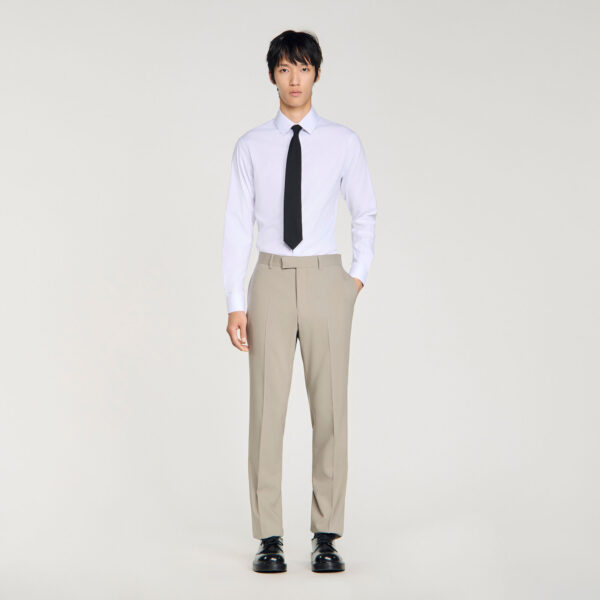 Pantalon de costume en laine