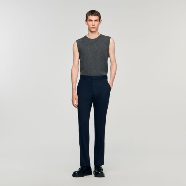 Pantalon de costume  large