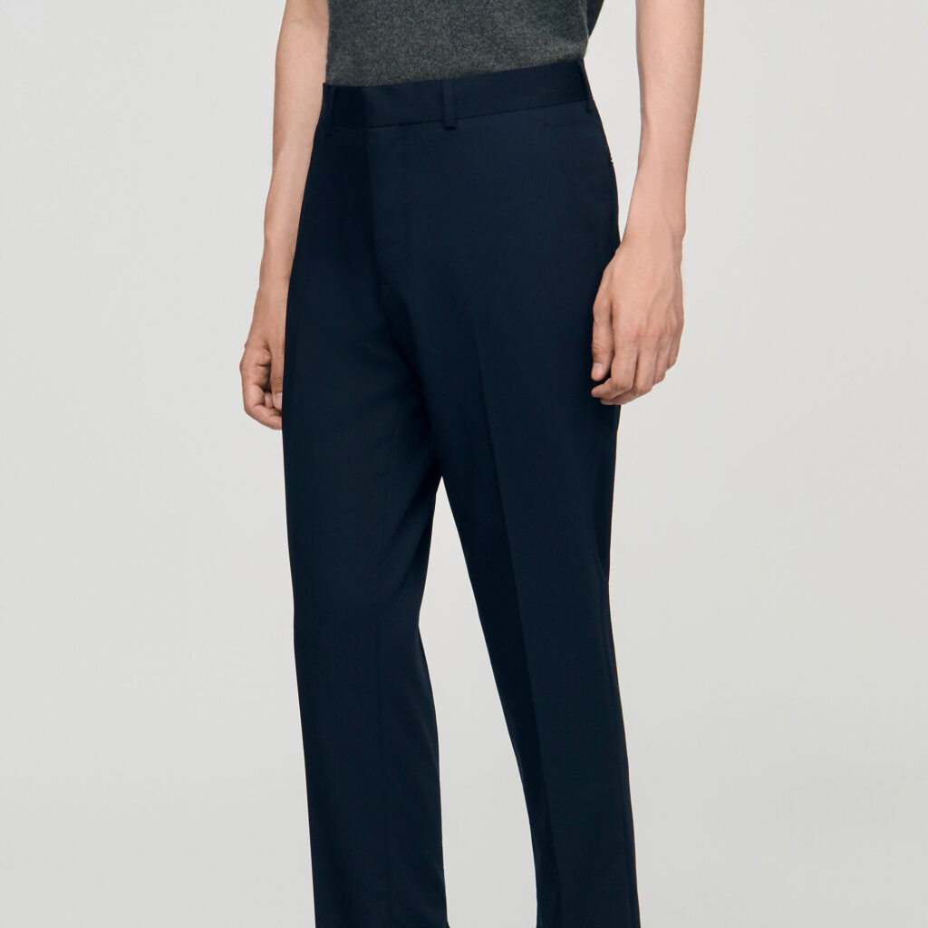 Pantalon de costume  large