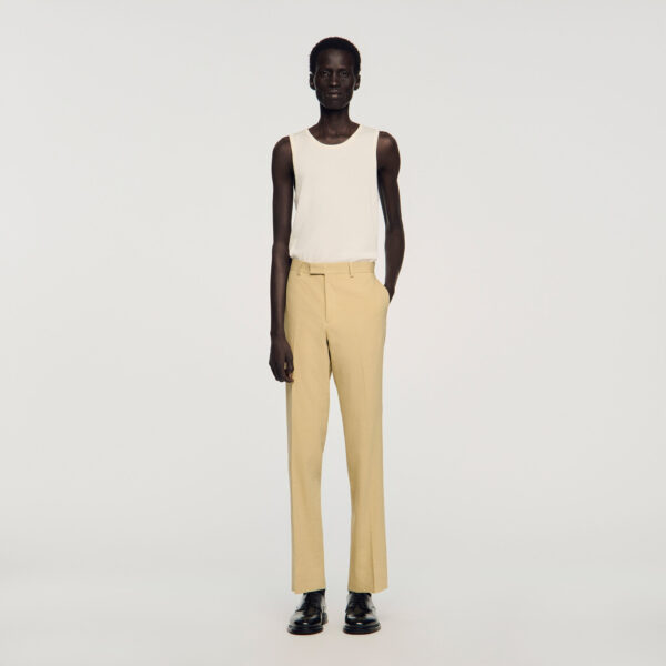 Pantalon de costume en lin