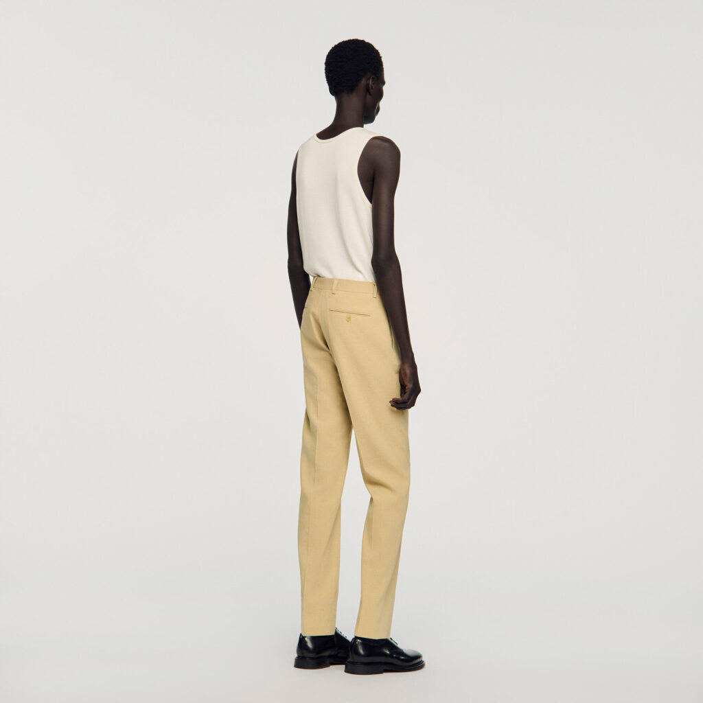Pantalon de costume en lin