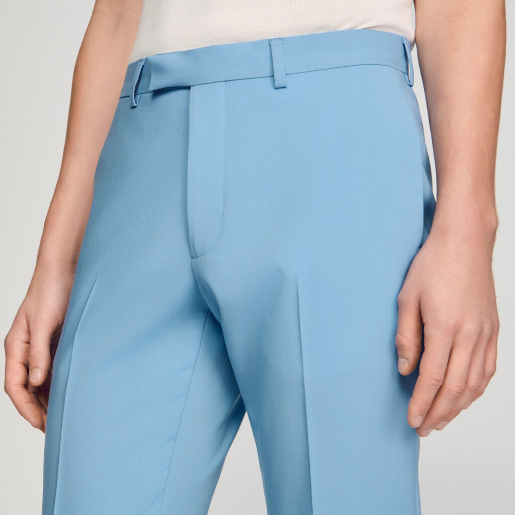 Pantalon de costume en laine
