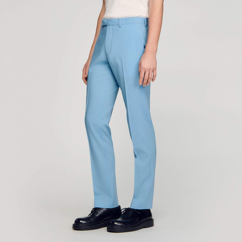Pantalon de costume en laine