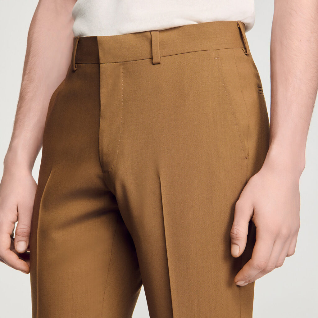 Pantalon de costume en laine