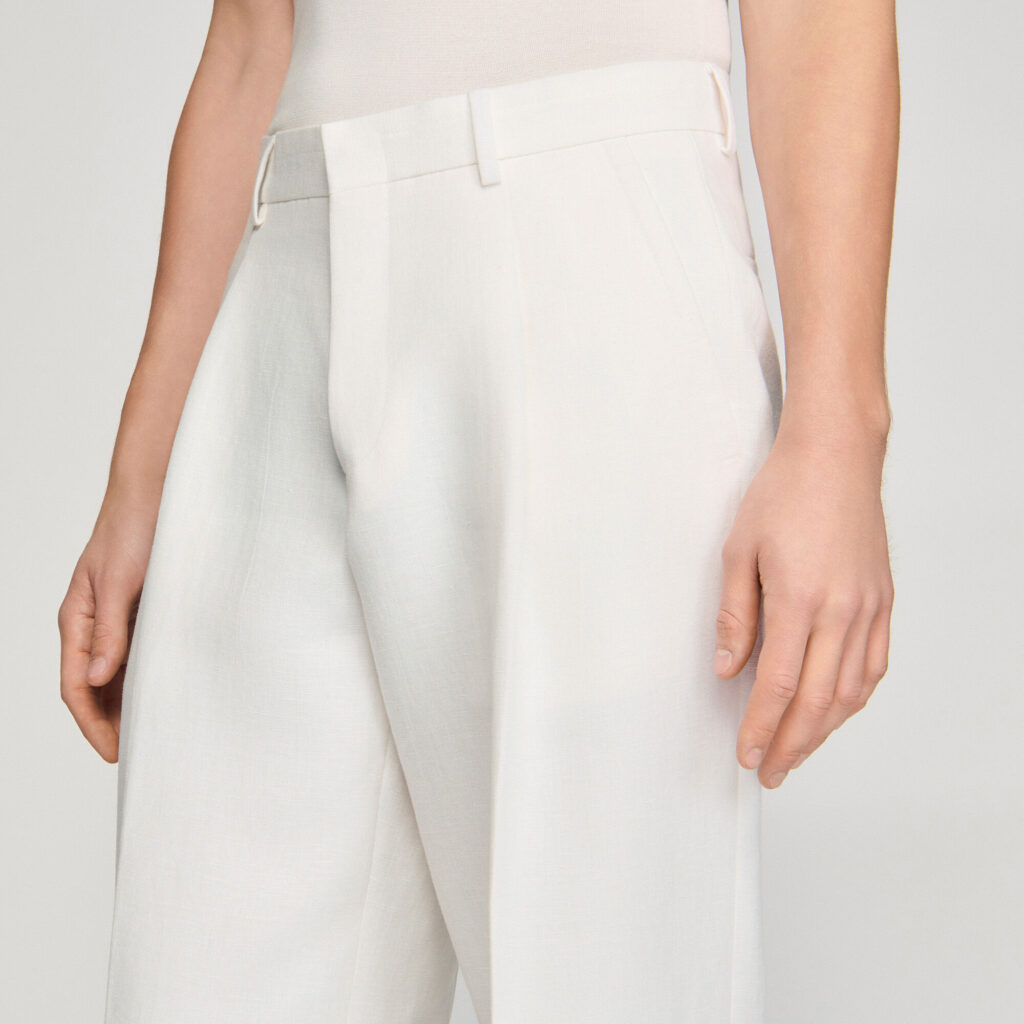 Pantalon de costume en lin