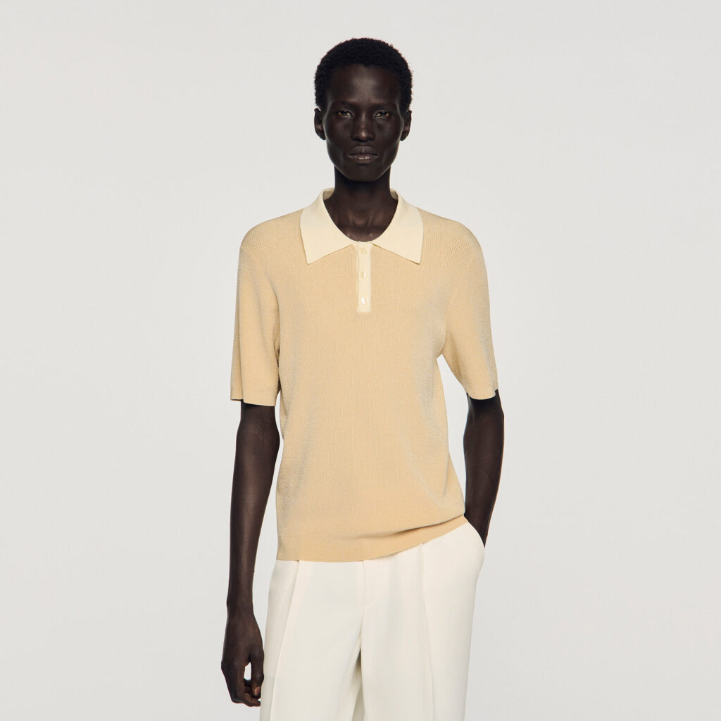 Polo bicolore