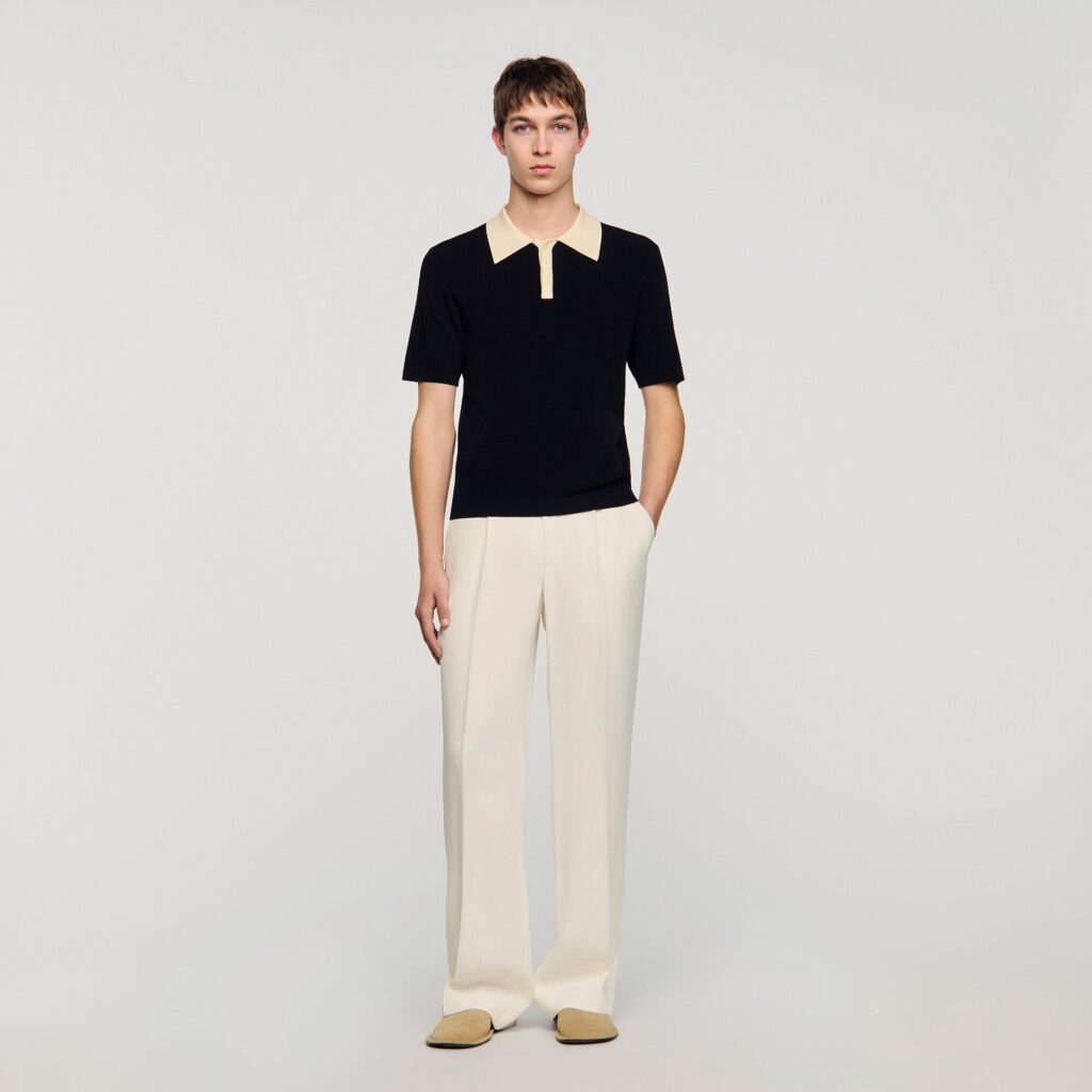 Polo bicolore