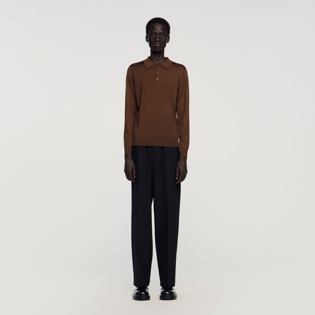 Polo côtelé