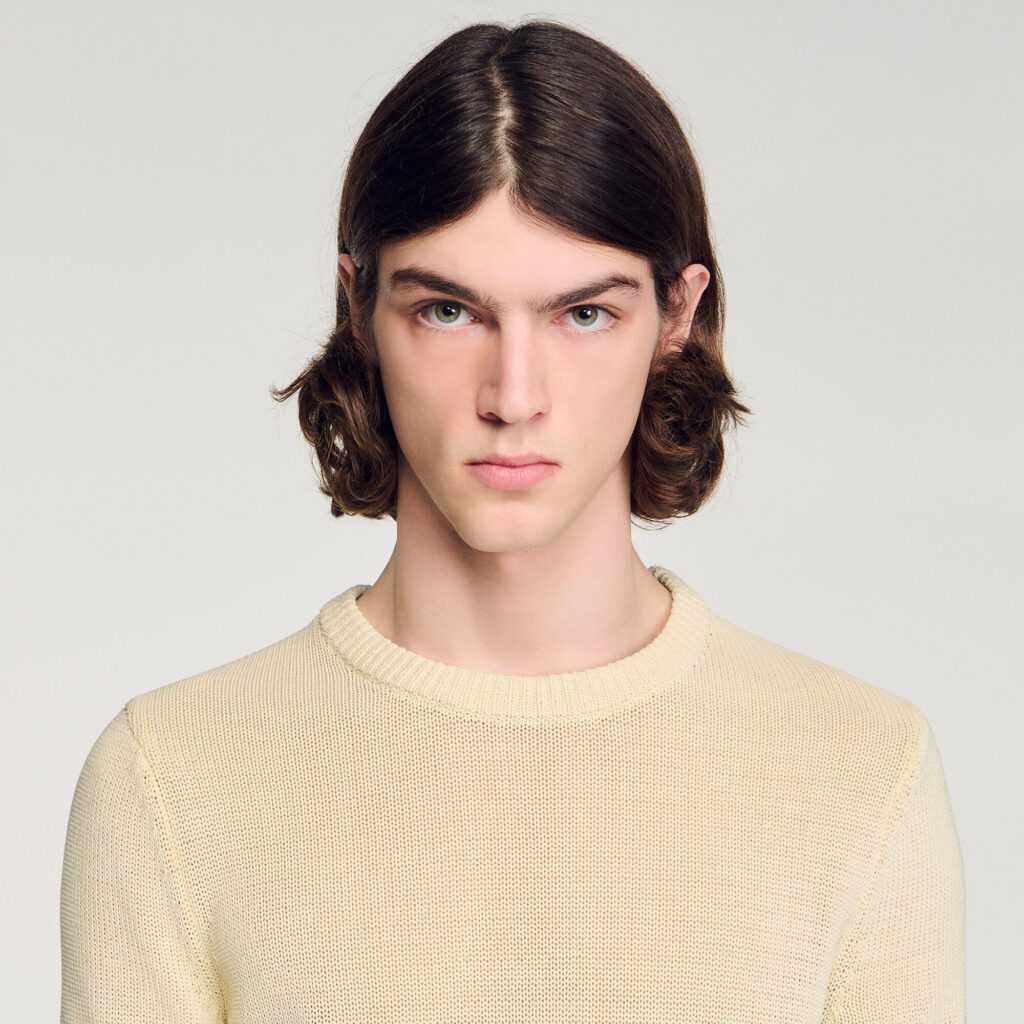 T-shirt en maille fine