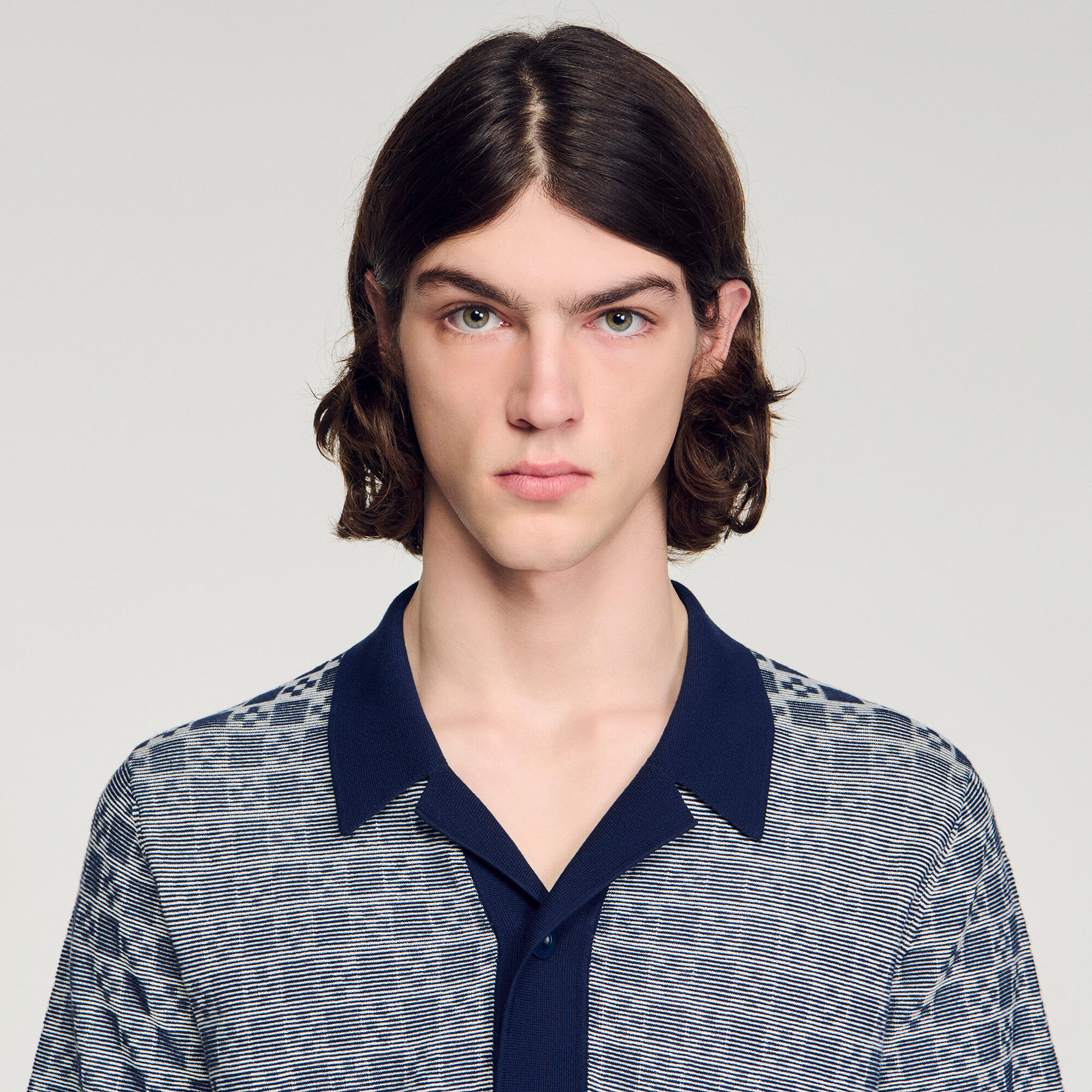 Chemise jacquard Square Cross