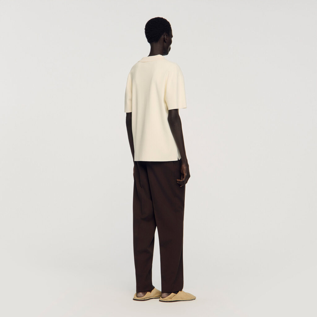 Polo en maille stretch