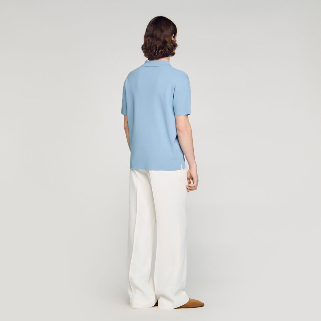 Polo en maille stretch