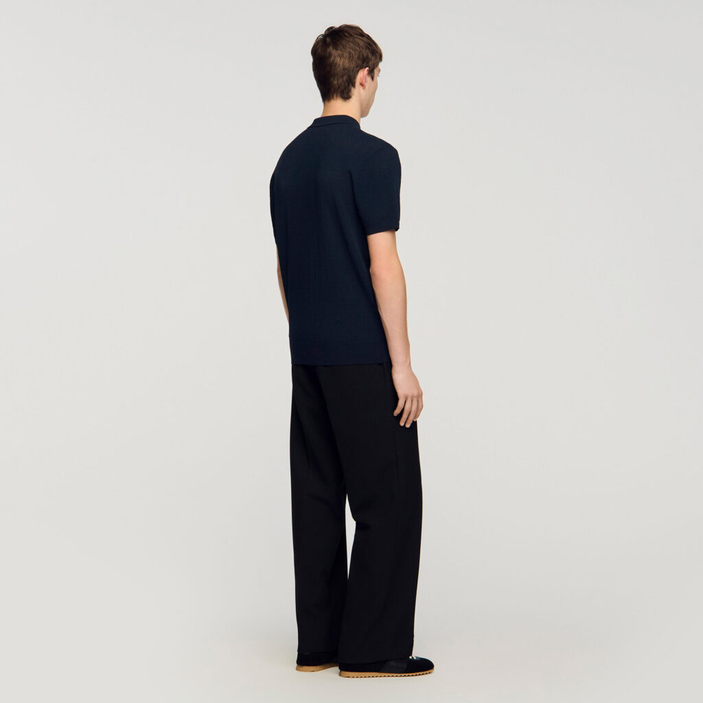Chemise effet ajouré