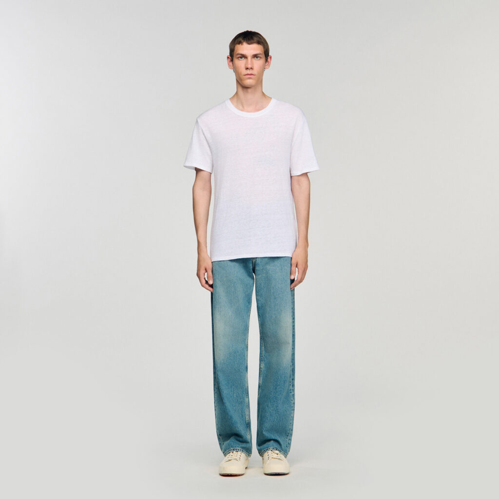 T-shirt en lin certifié