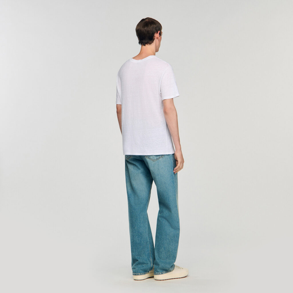 T-shirt en lin certifié