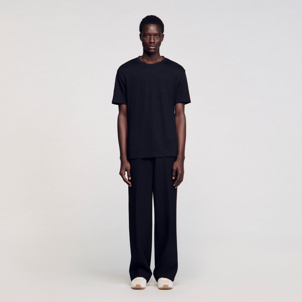 T-shirt en lin certifié