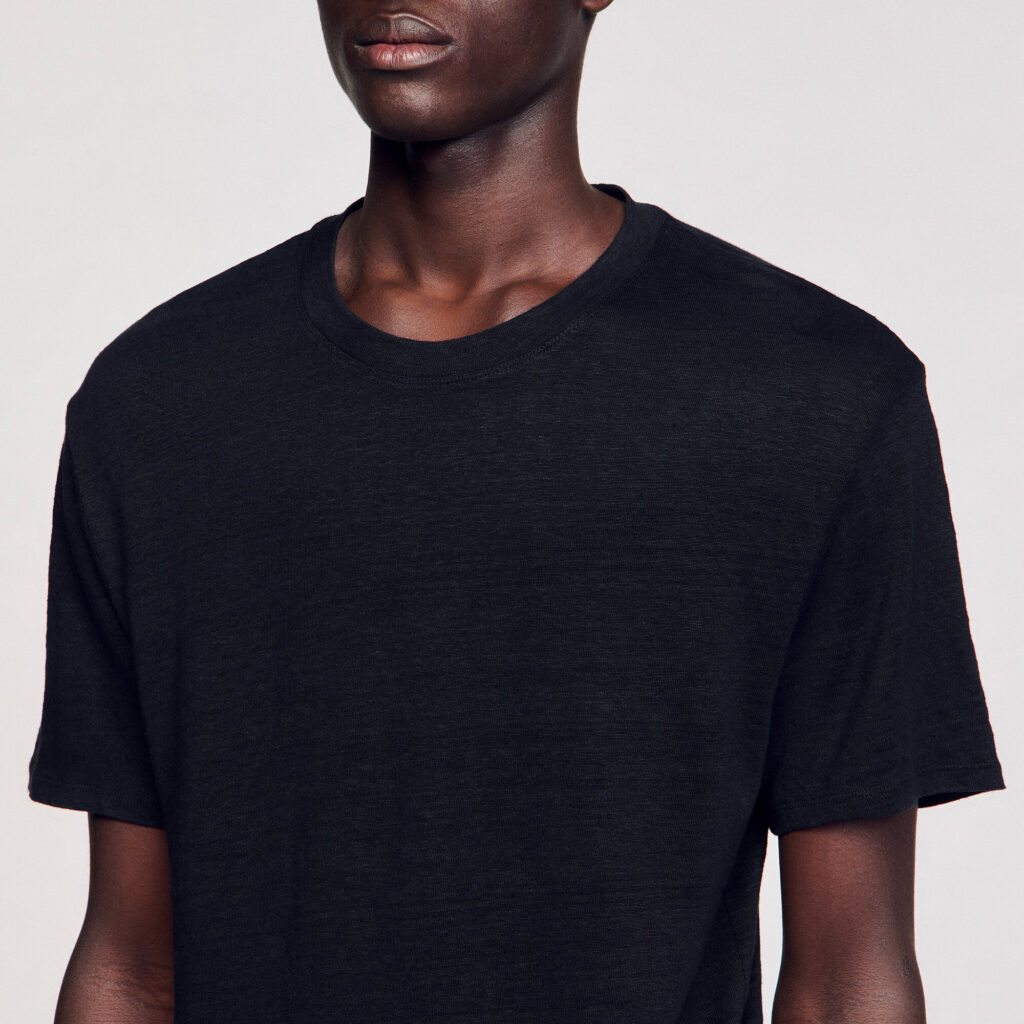 T-shirt en lin certifié