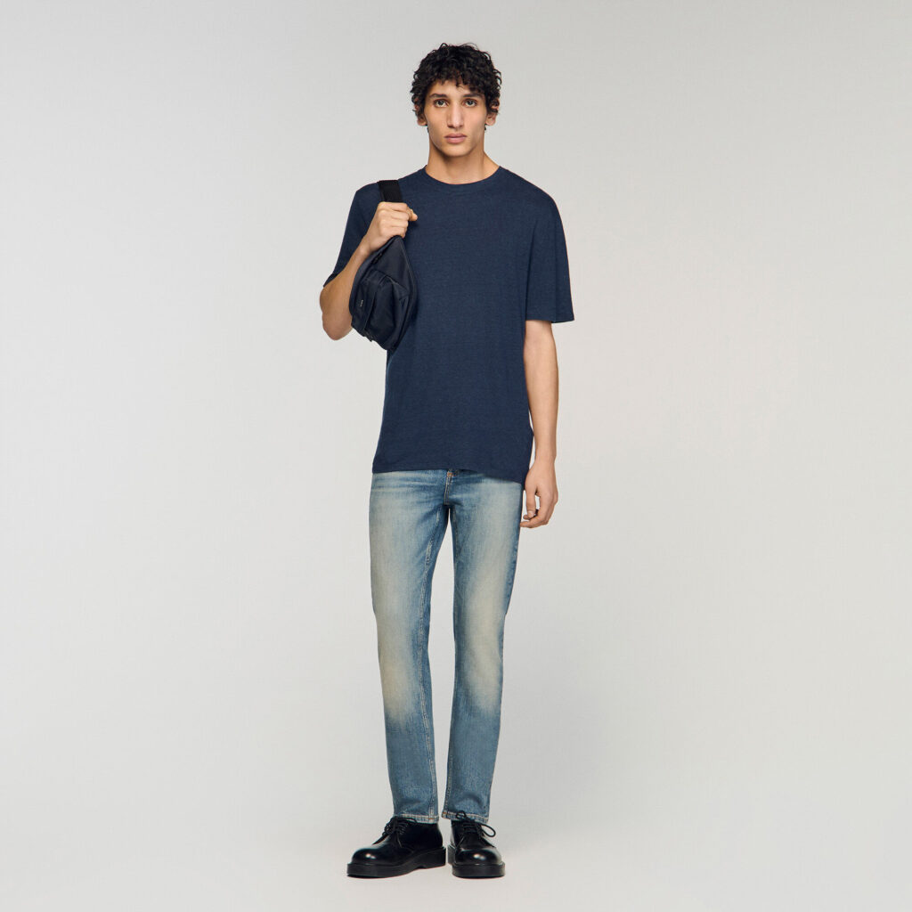 T-shirt en lin certifié