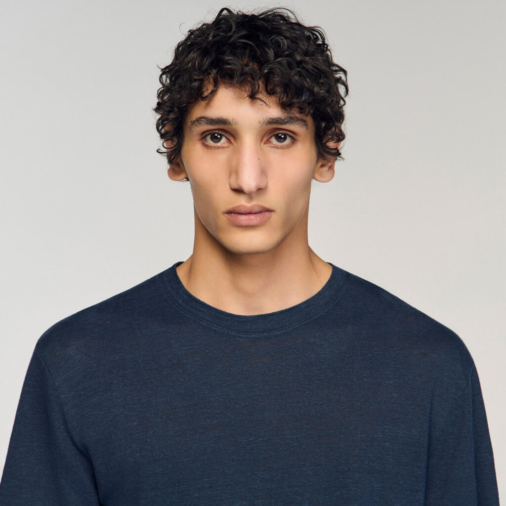 T-shirt en lin certifié