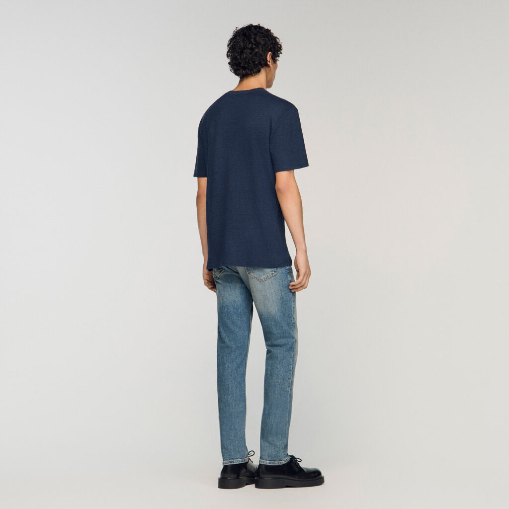 T-shirt en lin certifié