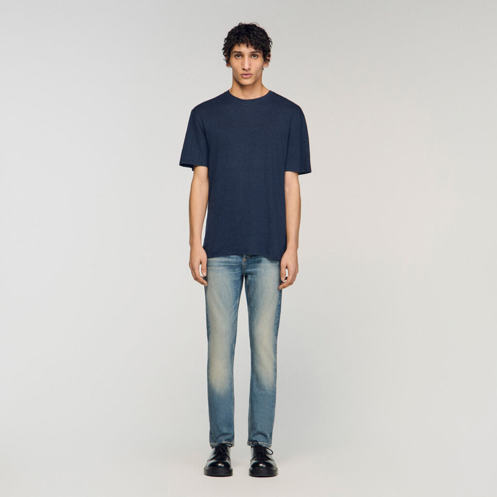 T-shirt en lin certifié