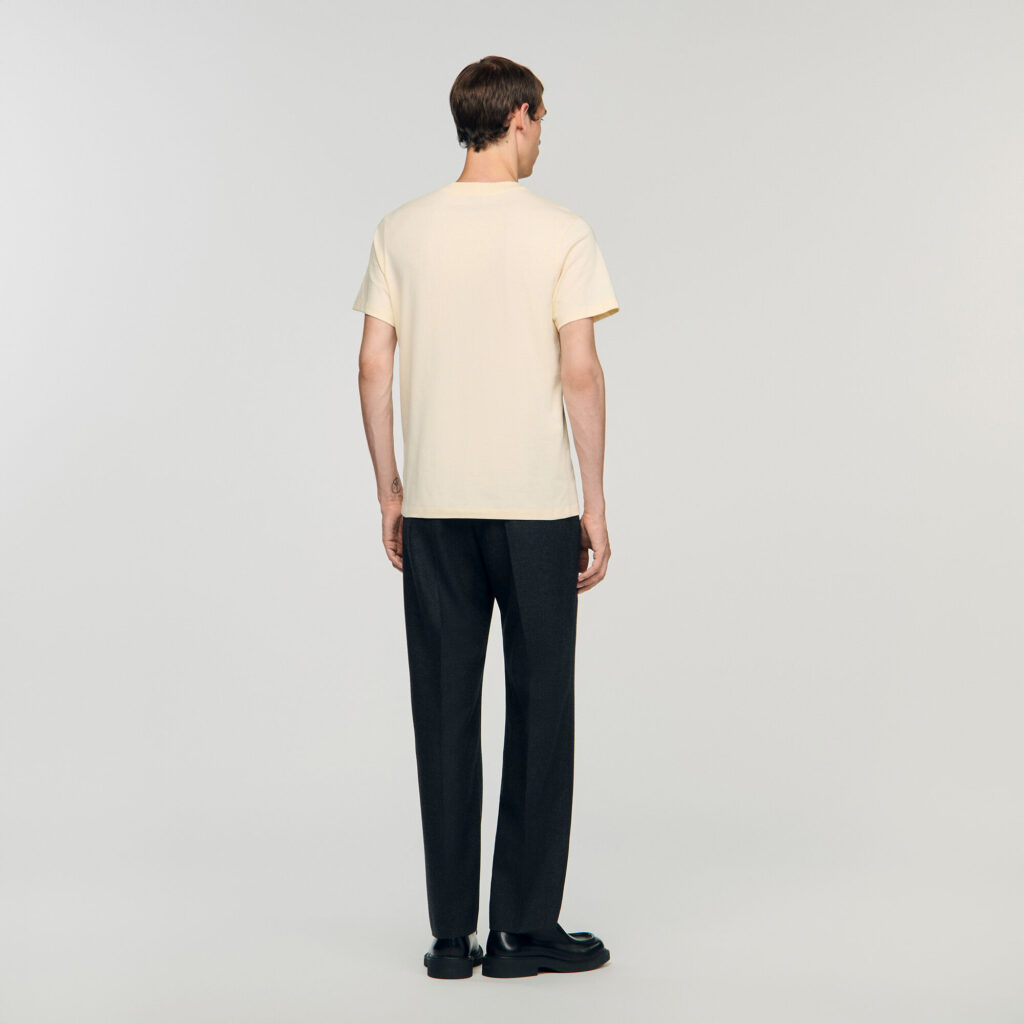 T-shirt à patch cœur