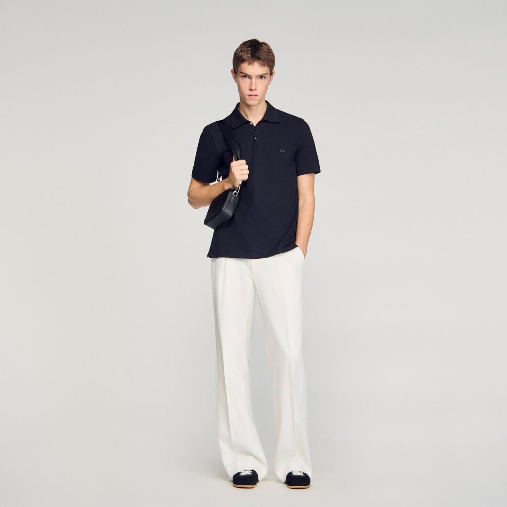 Polo à logo