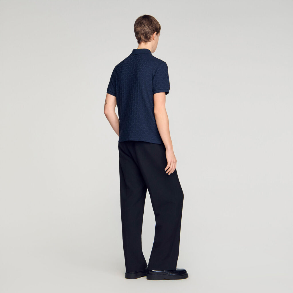 Polo jacquard Square Cross