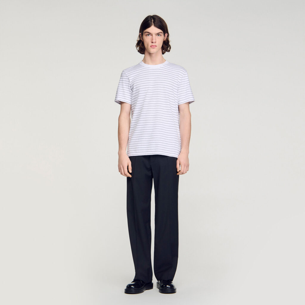 T-shirt à rayures