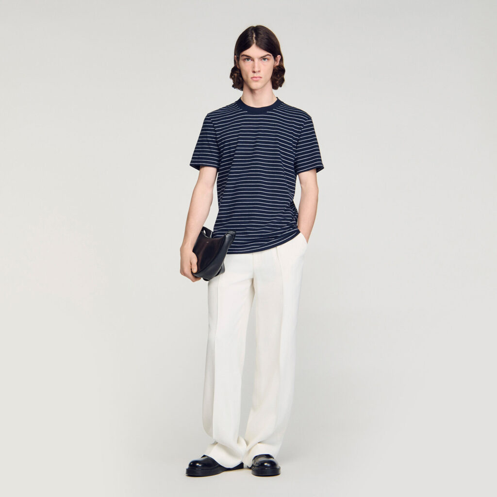 T-shirt à rayures