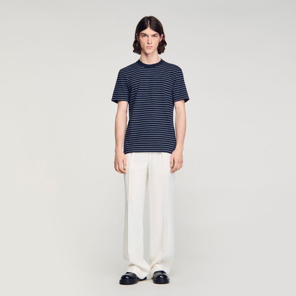 T-shirt à rayures