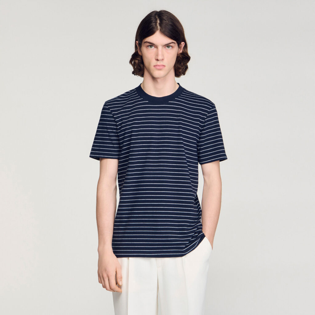 T-shirt à rayures