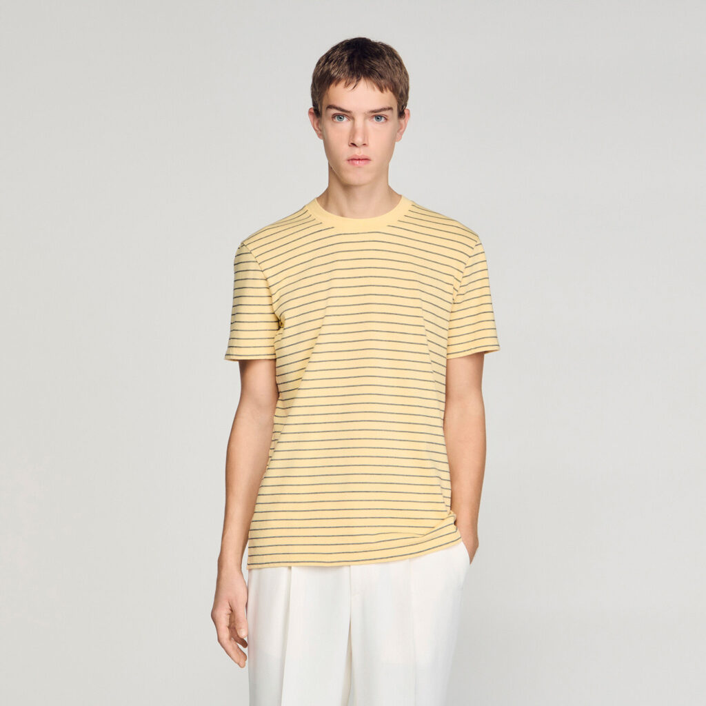 T-shirt à rayures