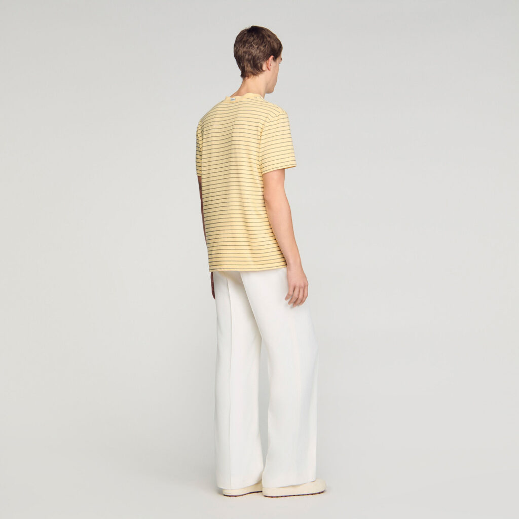 T-shirt à rayures