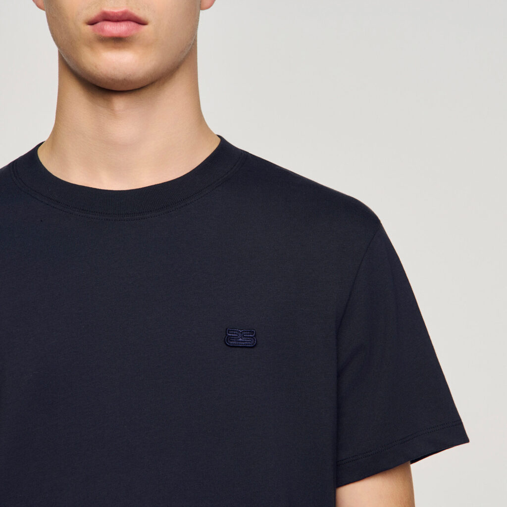 T-shirt à patch double S