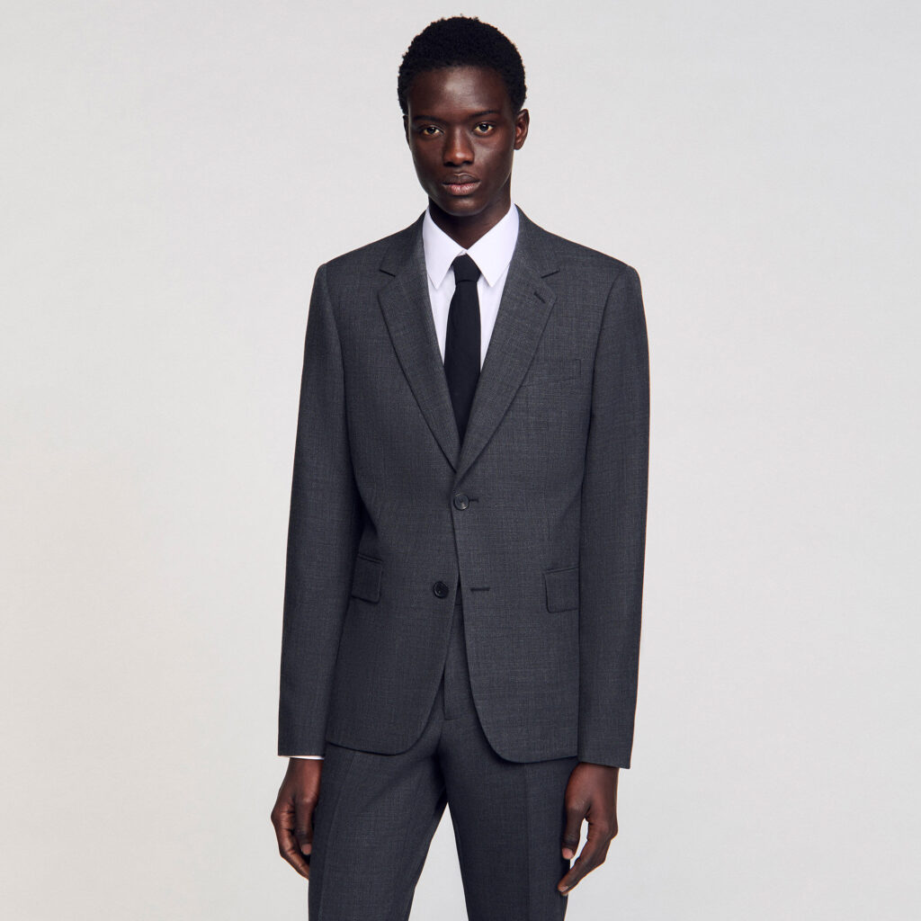 Veste de costume en laine