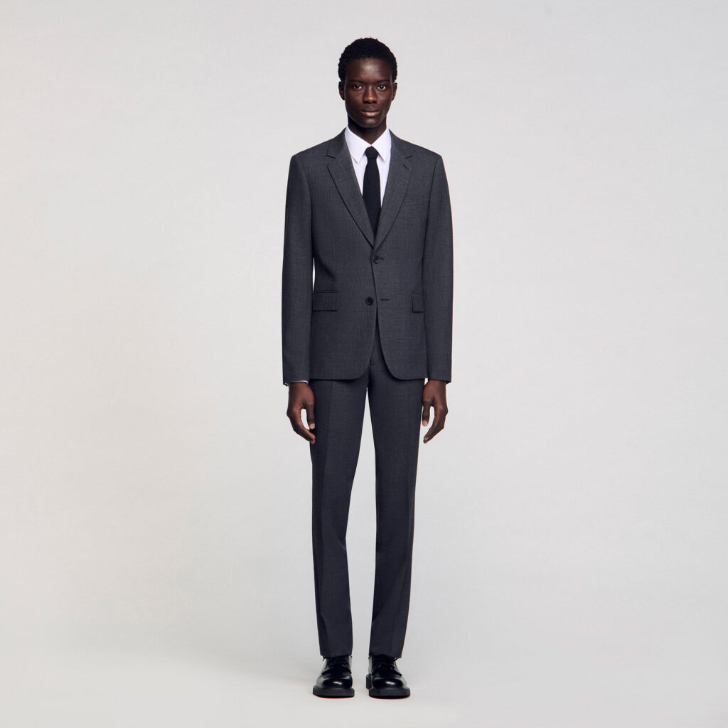 Veste de costume en laine