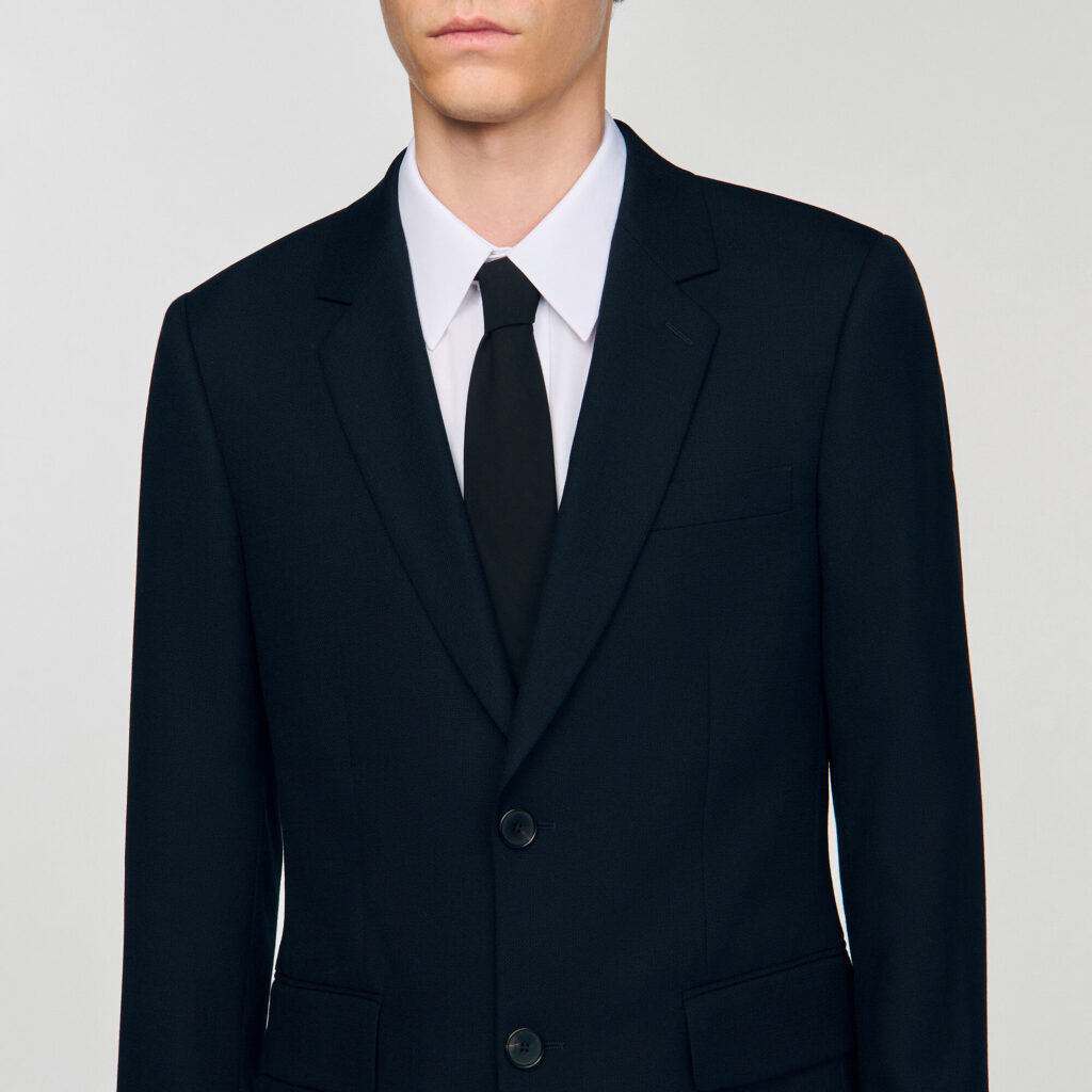 Veste de costume en laine