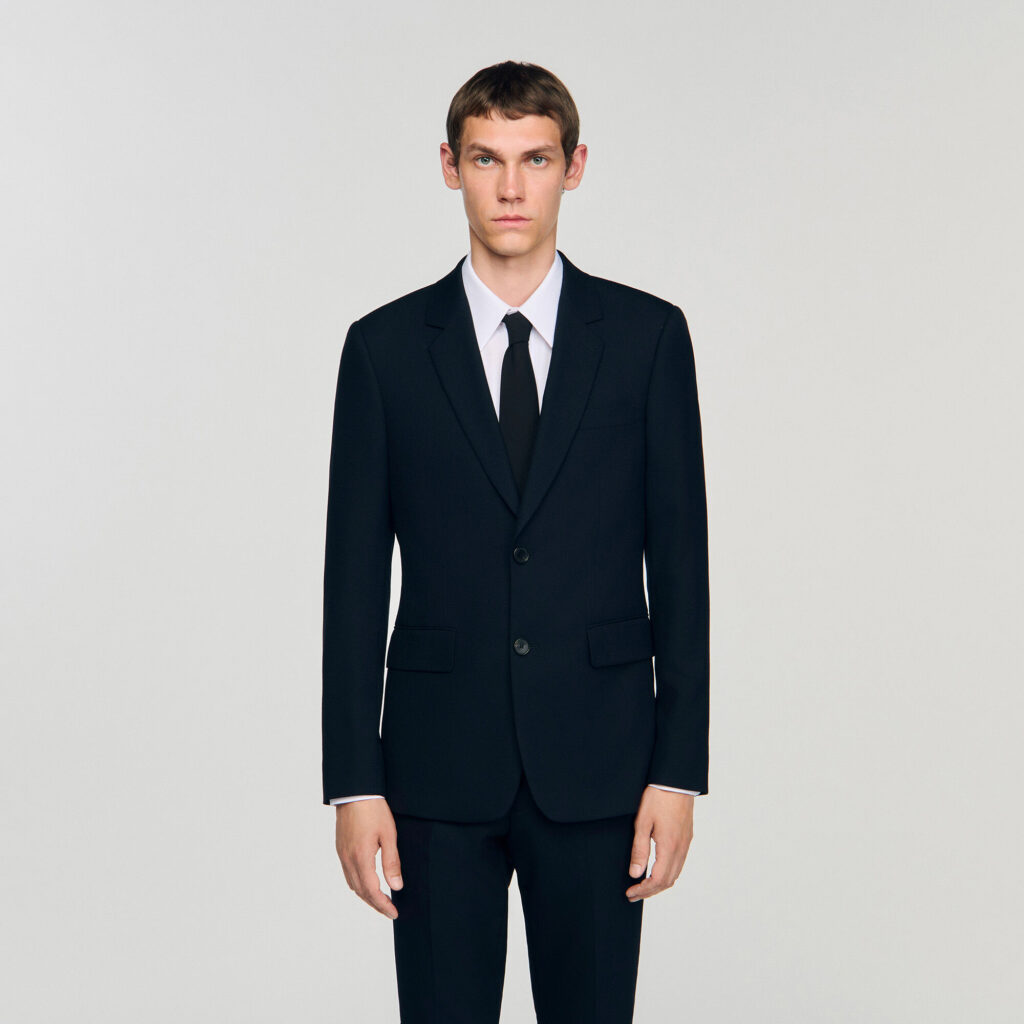Veste de costume en laine