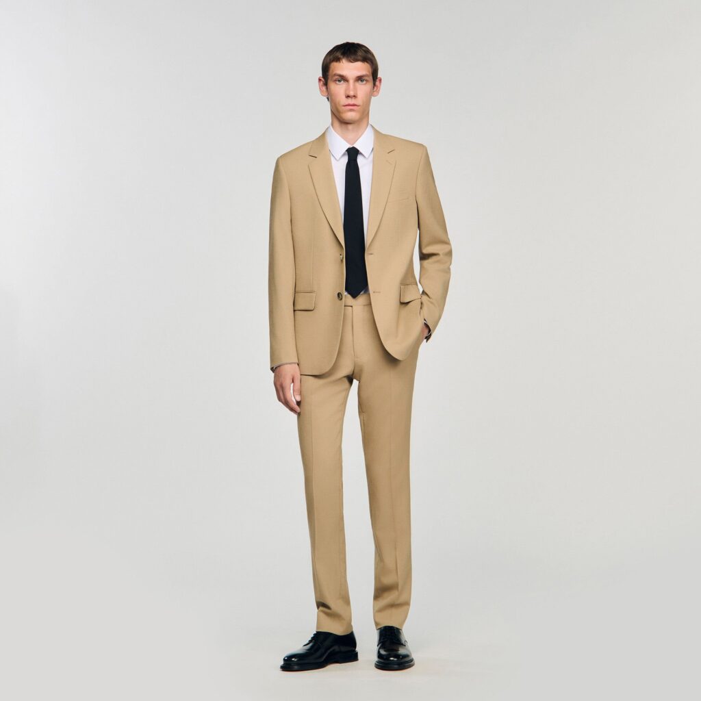 Veste de costume en laine