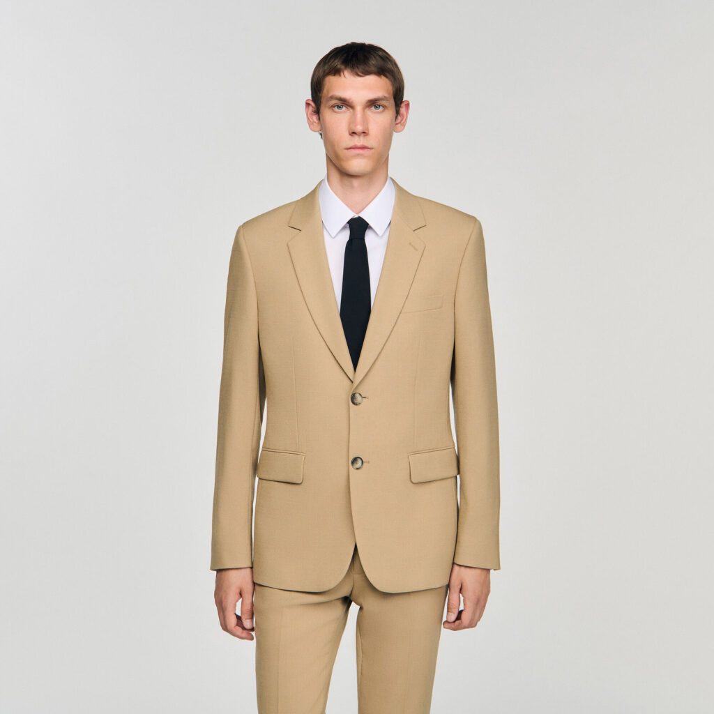 Veste de costume en laine