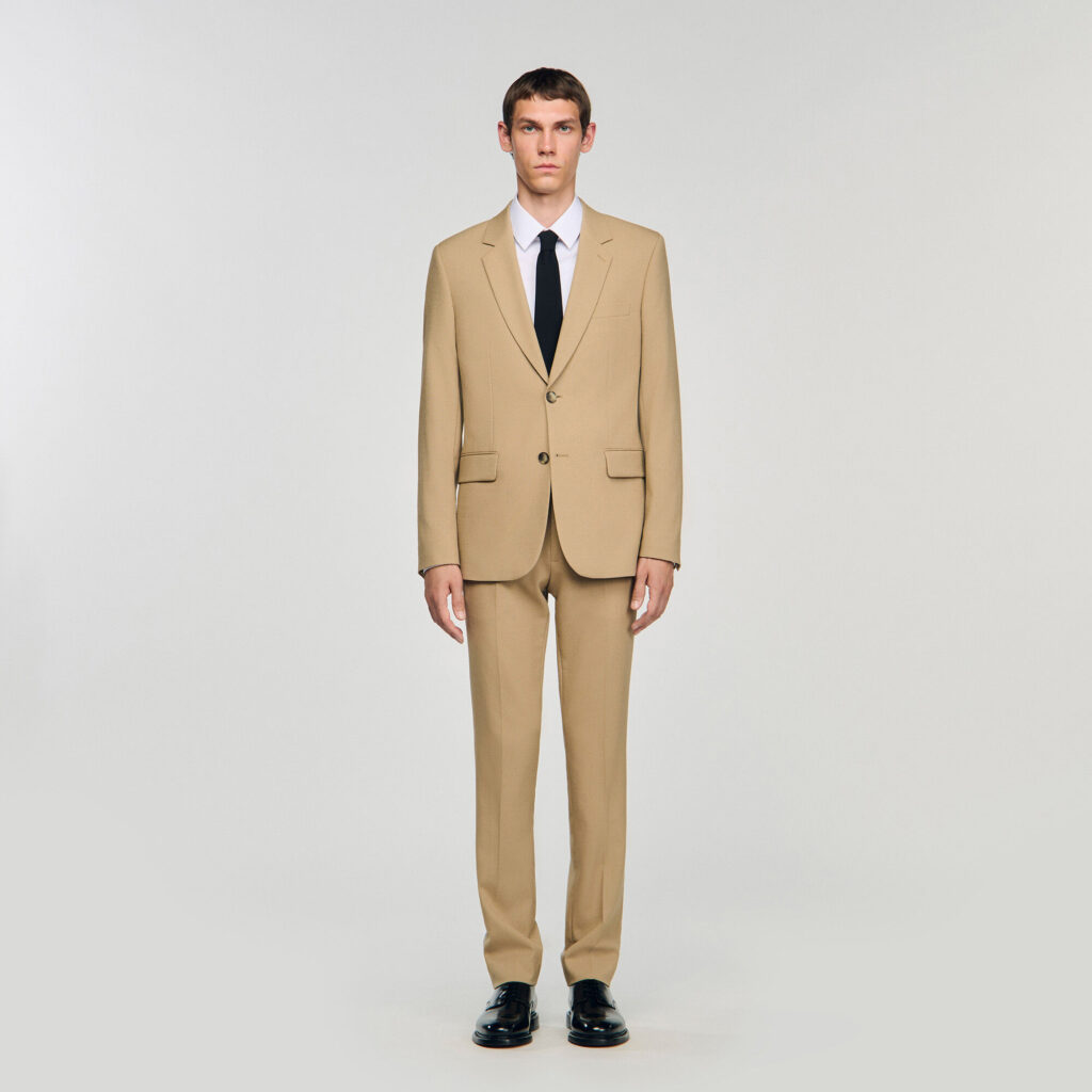Veste de costume en laine