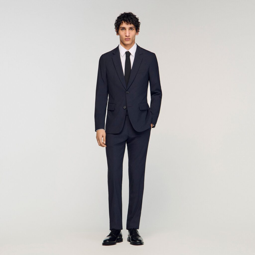 Veste de costume en laine