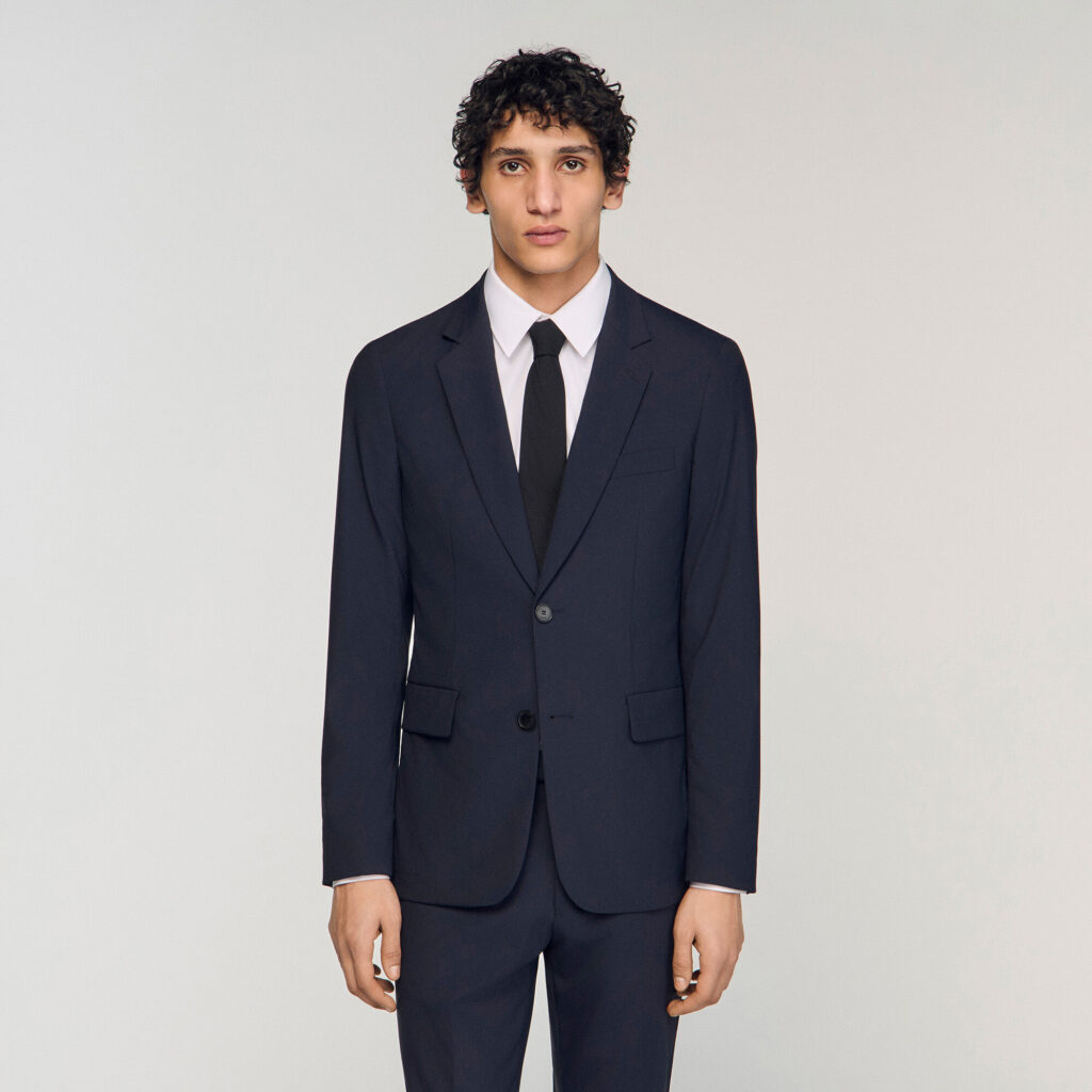 Veste de costume en laine