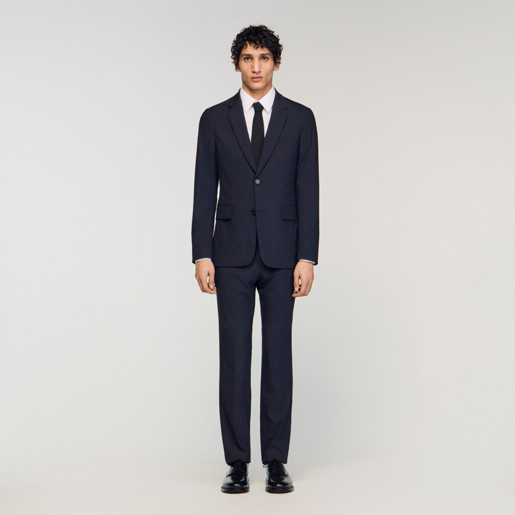 Veste de costume en laine