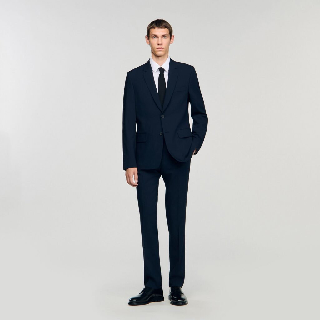 Veste de costume en laine