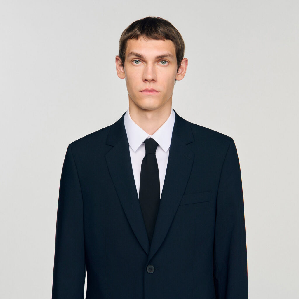 Veste de costume en laine